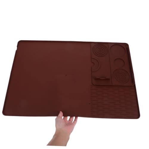 Silicona antideslizante de café con bandeja desmontable para tamper 5