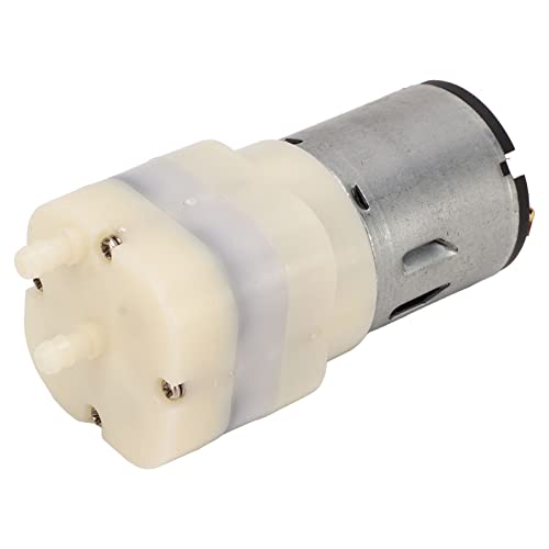 Air Pump Motor Electric Micro Air Pump 2.5 8.0LPM Low Noise Mini Vacuum Diaphragm Pump for Industry Industrial & Scientific (DC12V)