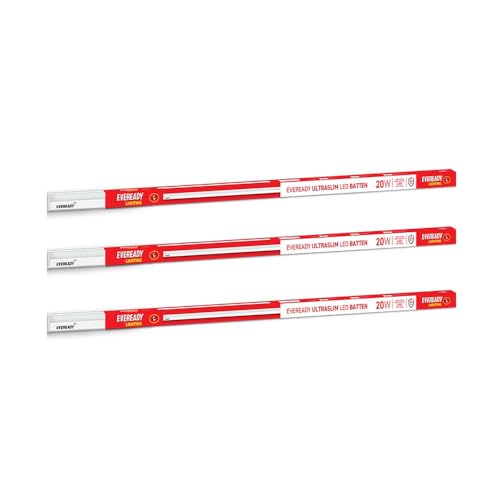 Image of EVEREADY 20W Ultraslim LED Batten, Cool Day Light (6500K)