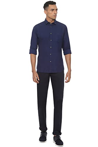 Image of Van Heusen Men's Solid Slim Fit Casual Shirt
