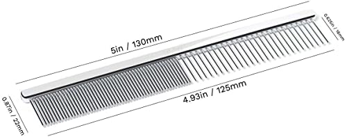 Eye Envy Tear Stain Remover Face Comb for Dogs and Cats| Fine/Coarse Comb with 80 Rounded Pins | Gently Remove Crusty… - Image 2