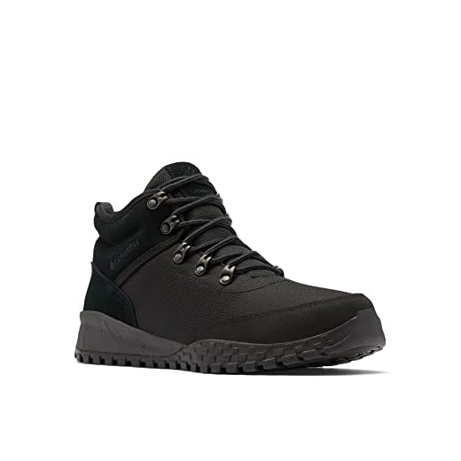 Columbia - Fairbanks Mid, Zapatillas de Invierno de Tiro Medio de los Hombres, Black/Shark,