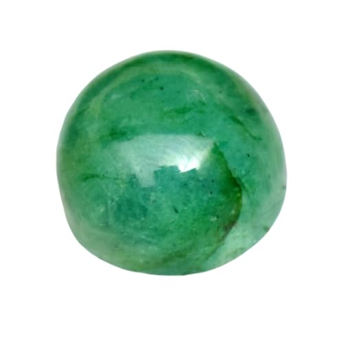 Émeraude naturelle ronde pour fabrication bijoux DIY bague et pendentif collier 11,64mm