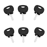 Cabilock 6 Stück Teiliges Ersatzschlüssel Gabelstapler Und Baumaschinen Kompatibel Mit Baumaschinenherstellern Und Weiteren Modellen Robuste Langlebige Starter-zündschlüssel Für Schwere Ind