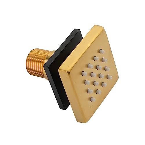Pulvérisateur de douche jet set 2 pouces système de salle de bain douche carrée