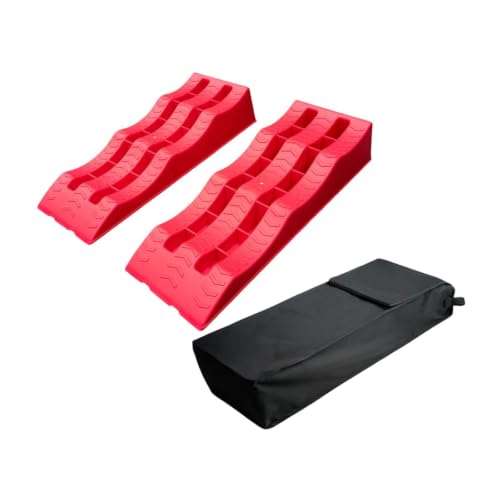 Neumáticos pinchados solución con alfombrillas antideslizantes rojas de protección 7