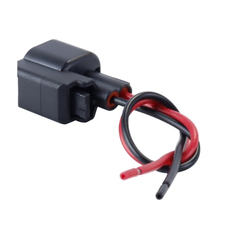 Hoite 4 PCS EV6 EV14 S824 Adapter Harness Connector Pigtail Kompatibel für Kraftstoff Injektor 15306318