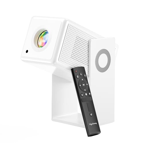 Image of Lifelong Electronics Lightbeam 2 Pro Smart Projector | Android, 1080P HD Native&4K Ultra HD Support,4000 Lumens| ‎70 Watts|for Room&Outdoors|All OTT Apps|WiFi /BT, Mirroring, USB, HDMI, 180, Speakers