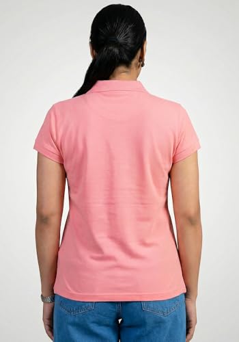 Image of Wear Your Opinion Womens Polo Collar Neck T-Shirt Top (Design: Solid)