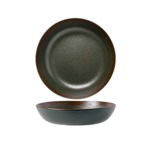 Insalatiera Grande Ciotola di Ceramica Ciotola di Verdure Ristorante Insalatiera Noodle Bowl Stoviglie per la casa Zuppa Ciotola di frutta e verdura