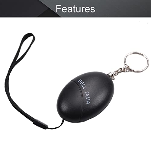 Image of Othmro 3 Pack 120DB Personal Alarm, Emergency Safety Alarm for Women, Men, Children, Elderly Black