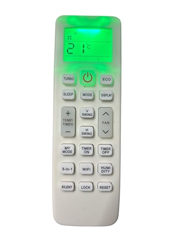 Image of Ac Remote Control Compatible For Lloydd Ac Remote /Lloyd Split Ac Remote /Lloyd Window Ac Remote (Model 6), White