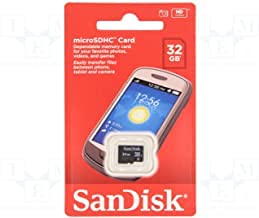 SanDisk 32GB Class 4 microSDHC Flash Memory Card, Compatible with All mobiles, Store Photos, Videos and Games, Easily Transfer Between Camera, Tablet and Computer
