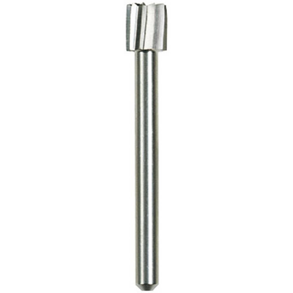 Dremel 196 Hochgeschwindigkeits-Fräser - Zubehörsatz für Multifunktionswerkzeug mit 2 Fräsern Ø5,6mm zum Schnitzen, Gravieren und Fräsen in Holz, Weichmetall, Beton u.v.m., Grau, 5,6 mm