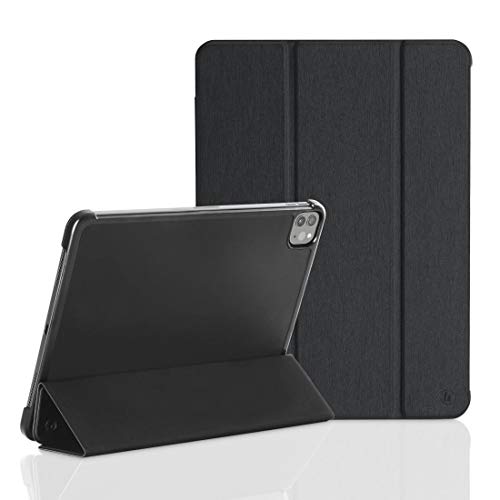 Case für iPad Pro 2020 11 Zoll (aufklappbare Schutz-Hülle für Displays mit 11'', Cover für Apple Tablet mit Magnetverschluss) schwarz