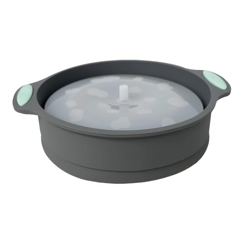 Tyinerc Cuenco Para Palomitas Microondas, Utensilios Cocina Silicona Plegable, Bowl Para Hacer Palomitas De Fiestas, Para Niños Adolescentes Adultos Noche De Cine Hogar Oficina Apartamento Fiestas