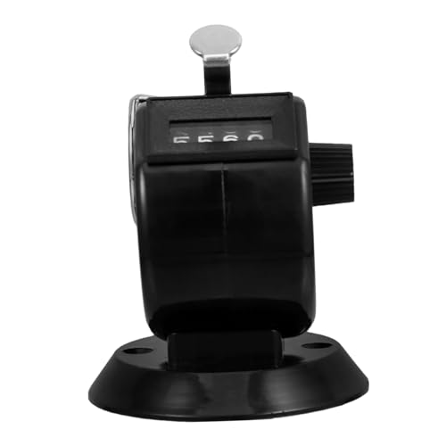 Cabilock Manual Counter Number Count Tally Counter Pitch Counter Clicker Hand Clicker Counter Clicker Counting Number Clicker Counter Hand Counter Clicker Click Counter Plastic Black
