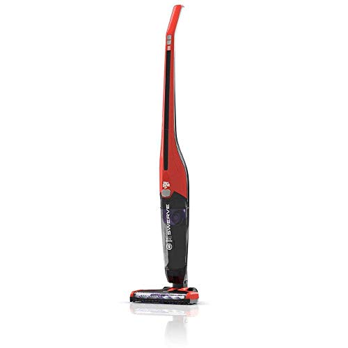 Dirt Devil Power Swerve Pet Lightweight Cordless Stick Vacuum Cleaner, 16V Lithium Battery, SPIN3PRO Brushroll for Carpet & Hard Floors, Odor‑Trapping Carbon Filter, BD22052V, Red by Hoover - Image 2