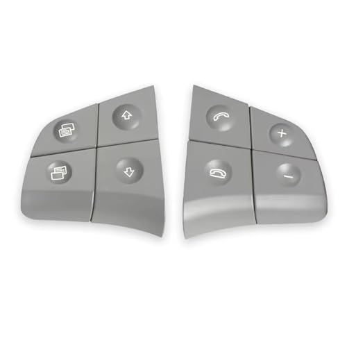 Kit Bouton-Poussoir de Volant Haute Qualité pour Mercedes GL W164 Finition Modèle B Beige