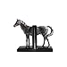 Bookend Vintage głowa konia Bookends Art Bookend do wystroju domu/biura/półki kreatywny prezent 1 para, waga antypoślizgowa (koń 1 para)