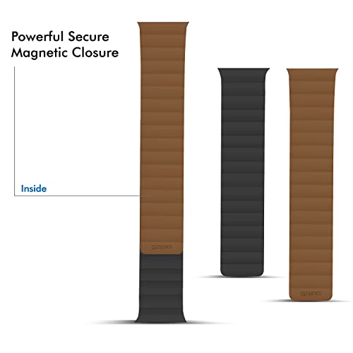 Image of GRIPP Reverser Premium Silicone Magnetic Watch Strap for 40mm /41mm /42mm, Watch Series 11 /10 /9 /8 /7 /6 /5 /4 /3 /2 /1, SE 3 /2 /1, Slim, Lightweight, Adjustable (Watch Not Included)