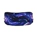 ZAKAFUCH Boys Girls Sports Sweatbands, Multipurpose Long Head Band for Yoga Fitness Shower, Fashion Solar System Galaxy Space Planet Art Headwear Head Decor