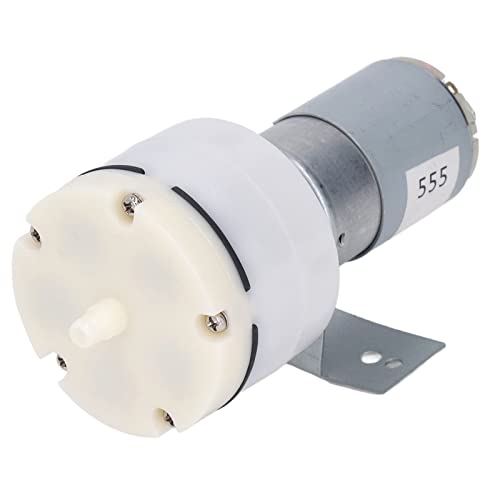 LOCADENCE Micro Air Pump, Low Noise Miniature Vacuum Pump, High Pressure Portable Electric Mini Vacuum Pump (DC12V)