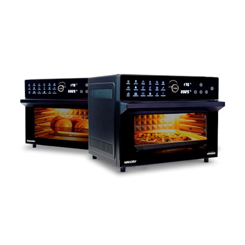 Fritadeira Elétrica Mallory Air Oven Unique – 30L, Multifunção, Controle de Temperatura 60°-220°, 7 Acessórios Exclusivos - 127V