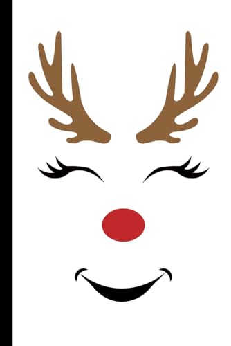 Carnet de notes de Noël avec renne pour vos écrits de fête
