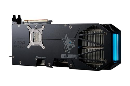 Image of PowerColor Hellhound AMD Radeon RX 9070 XT 16GB GDDR6
