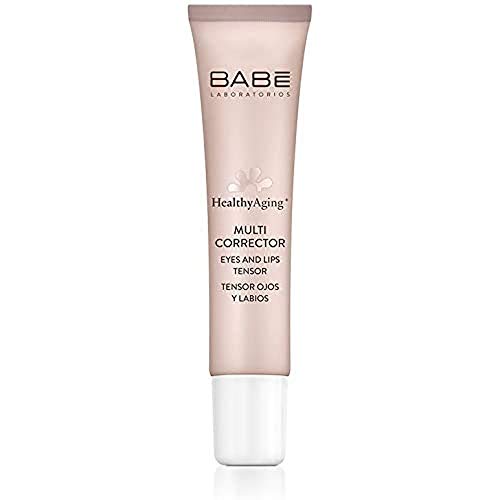 Laboratorios Babé - Multi Corrector Tensor Ojos y Labios 15 ml | HealthyAging+ | Antiarrugas | Elimina Bolsas y Ojeras | Efecto Tensor Boca| Hidratación y Elasticidad | Reafirmante