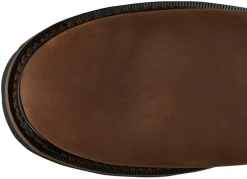 Justin Men's Drywall Waterproof Work Boot Soft Toe Brown 14 EE | Image 3