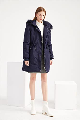 Manteau bomber femme C72 2 contre le froid glacial veste imperméable