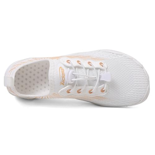 Water Shoes for Men and Women, Barefoot Aqua Socks, Wide Fit Beach Swimming Pool Shoes, Anti-Slip Outdoor Walking Hiking Kayaking Diving Surfing4