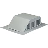 Air Vent Inc 85281 Airhawk Aluminum Slant Back Roof Vent (Pack of 6)
