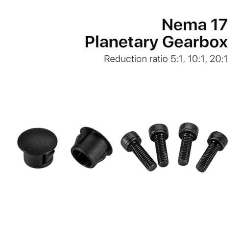 Reductor de velocidad motor Nema17 caja engranajes planetarios de 5 10 y 20 5