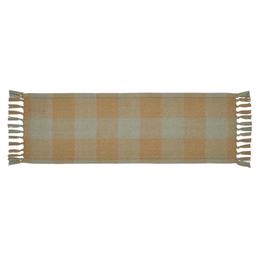 VHC-Brands-Spring-in-Bloom-IndoorOutdoor-Runner-8×24-Recycled-Plastic-PET-Dining-Room-Kitchen-Table-Runner-Farmhouse-Spring-in-Bloom-Collection-Rectangle-8×24-Golden-Tan VHC Brands Spring in Bloom IndoorOutdoor Runner 8×24 Recycled Plastic PET Dining Room Kitchen Table Runner Farmhouse Spring in Bloom Collection Rectangle 8×24 Golden Tan