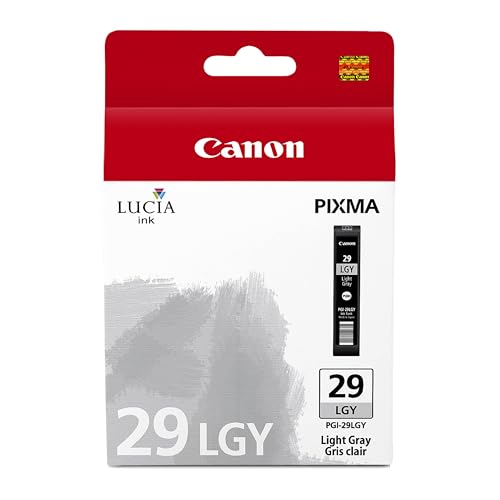 Canon PGI-29 Genuine Light Gray Ink Tank, Compatible with PIXMA PRO-1 Printers