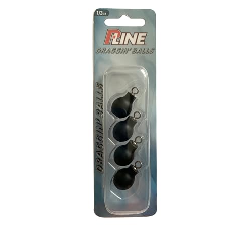 P-Line PLSDB2/3 Steel Draggin Balls 2/3Oz 4Pk