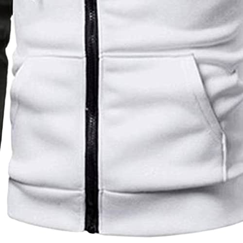 JEShifangjiusu Men Hoodies Polka Dot Pullover Sweatshirt Zipper Sweatshirt Athletic Cardigan Long Sleeve Hooded Tops Outwear2