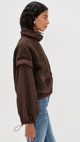 Ulla Johnson Women's Aidan Teddy Fleece Jacket4