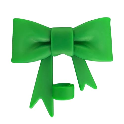 AXMCCH 10mm Bow Shape Straw Topper for Stanley Cup (Christmas