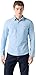 Levi's Long-Sleeve Battery Housemark Slim Camisa, Allure, XL Hombre