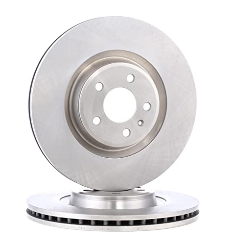 2xRIDEX Bremsscheibe 82B0796 vorne Macan (95B) 52mm 11,10kg 345, 345,0mm