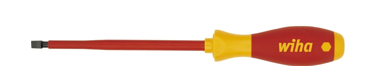 Wiha 00831 Slotted Screwdriver 8mm 1000v VDE Electrician Flat Head SoftFinish