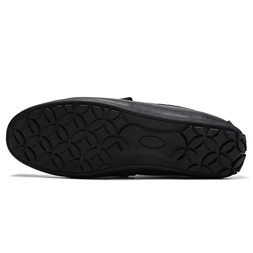 Men's Leather Casual Slip on Loafers Driving Walking Shoes4