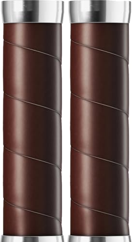 Brooks England Ergonomic Leather Grip 130/130 Brown