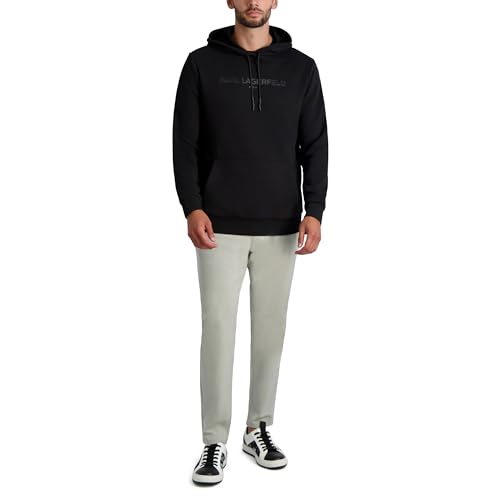 Karl Lagerfeld Paris Men's Classic Logo Hoodie - Main Image