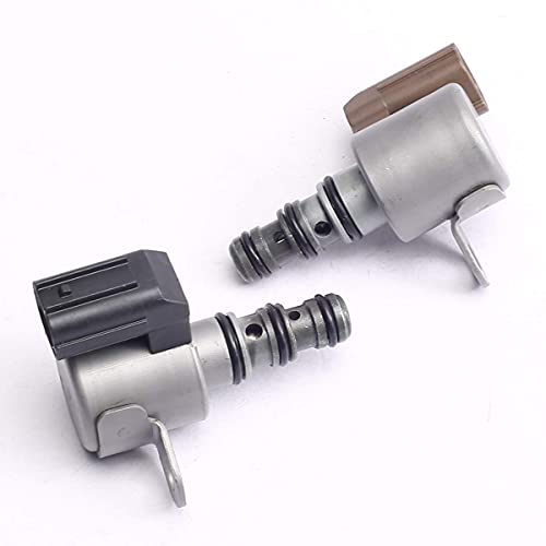 CENTAURUS 28400-P6H-003, 28400-P6H-013 Transmission Shift Control Solenoid Valve kit Brown&Black B&C Replacement for Accord Pilot Odyssey Prelude Acura CL TL MDX – 28500-P6H-003, 28500-P6H-013
