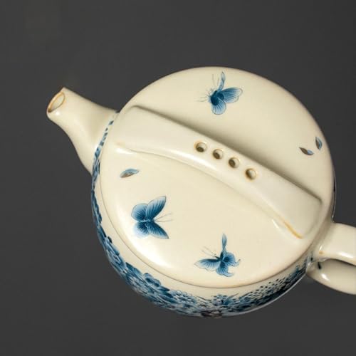 Tetera de cerámica para té con diseño retro 140ML miniatura 4